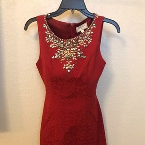 Beaded cocktail dress